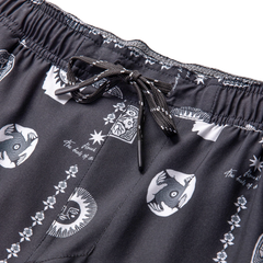 Serrano 7" Active Stretch Shorts - Black Print