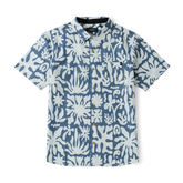 Journey Short Sleeve Button Up Shirt - Neptune