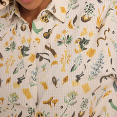 Bless Up Breathable Stretch Shirt - Moon