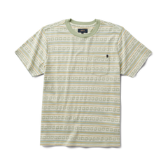 Journey Jacquard Short Sleeve Tee - Seafoam