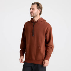 Bolo Fleece Hoodie - Red Clay