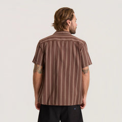 Crosswinds Button Up Shirt - Coco Bean
