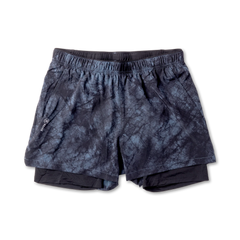 Bommer 3.5" Shorts - Navy Tie Dye