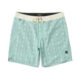 Chiller Scallop 17" Boardshorts - Hazy Blue