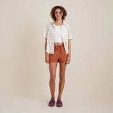 Bless Up Breathable Stretch Shirt - Eggshell