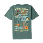 Enjoy Premium Tee - Slate Green