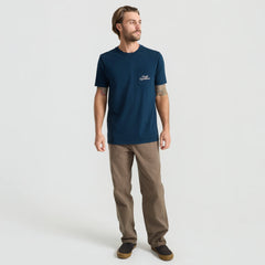 Expeditions Pocket Premium Tee - Navy