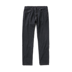 HWY 133 Slim Straight Denim Jeans - Worn Blue Black