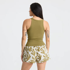 Wind Worn Tank Top - Dusty Olive