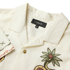 Gonzo Short Sleeve Button Up Shirt - Unbleached