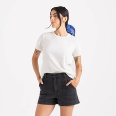 Well Worn Short Sleeve Tee - Off White