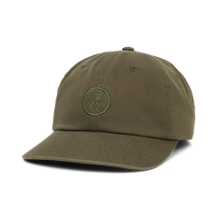 Made To Fade 6 Panel Strapback Hat - Washed Military