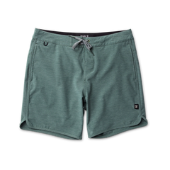 Chiller Scallop 17" Boardshorts - Slate Green