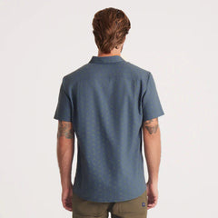 Scholar Stretch Organic Short Sleeve Button Up Shirt - Tundra