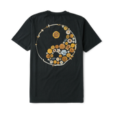 Yin Yang Forage Premium Tee - Washed Black