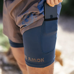 Bommer 3.5" Shorts - Faded Brown