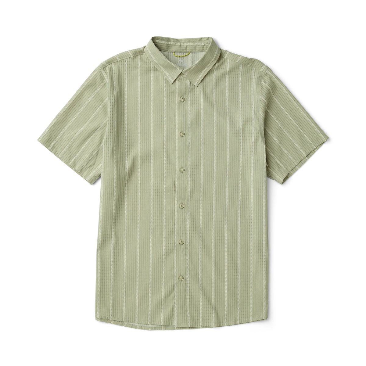 Bless Up Breathable Stretch Shirt - Sage Stripe