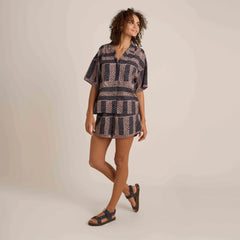 Riviera Short Sleeve Shirt - H.O.D Dark Navy