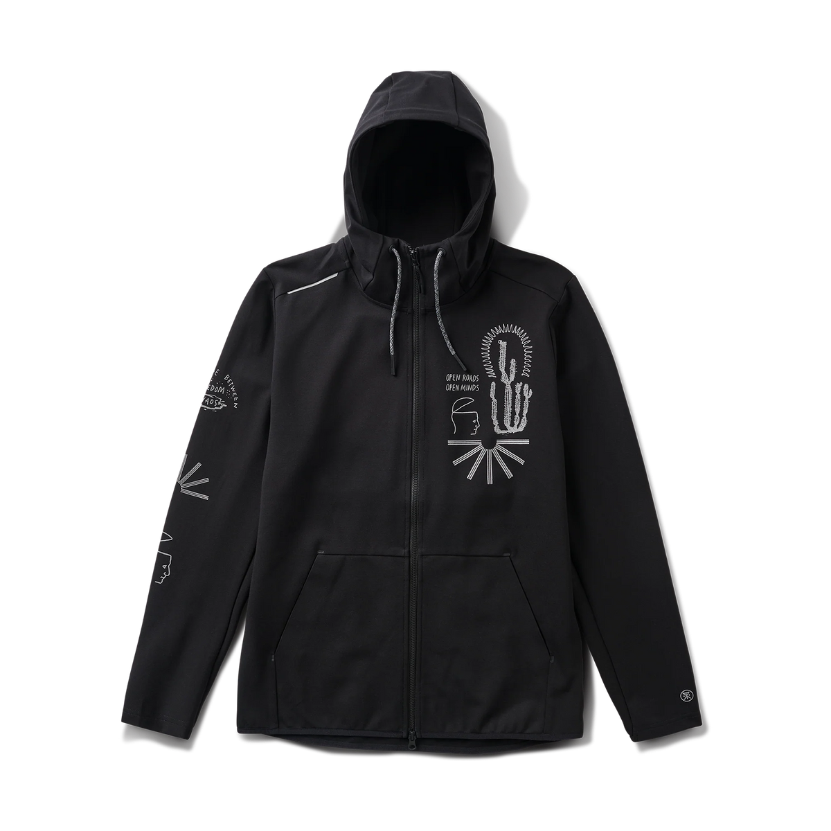 El Morro Zip Fleece 2.0 Hoodie - Black