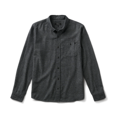 Scholar Chambray Button Up Shirt - Black