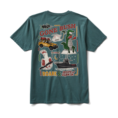 H.O.D Postcard Premium Tee - Forest