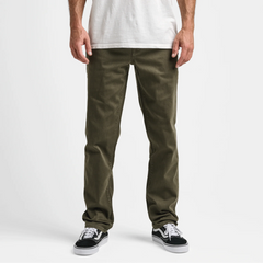 HWY 128 Straight Fit Broken Twill Jeans - Military