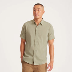 Bless Up Breathable Stretch Shirt - Sage