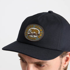 Venture Snapback Hat - Black