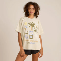 Seeker Oversized Premium Tee - Dusty Eucalyptus