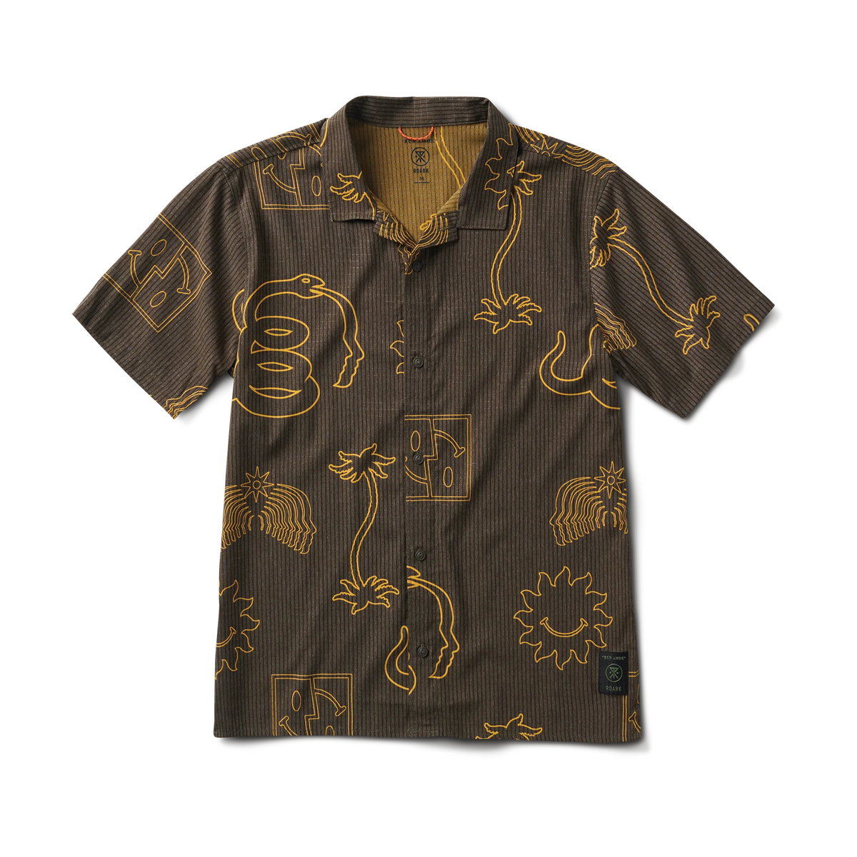 Bless Up Trail Button Up Shirt - Kaffa