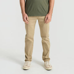 HWY 128 5-Pocket Broken Twill Denim - Desert Khaki
