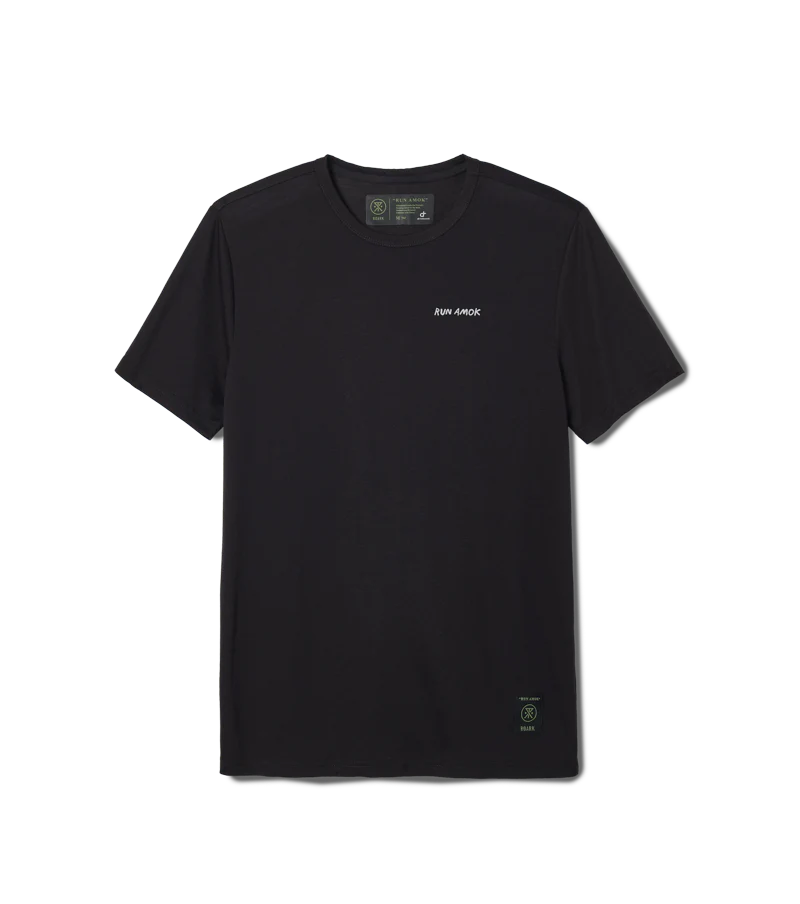 Mathis Core Short Sleeve Active Tee - Black
