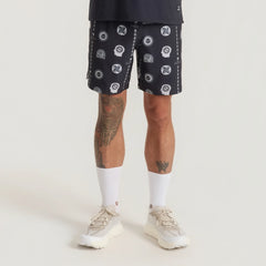 Serrano 7" Active Stretch Shorts - Black Print