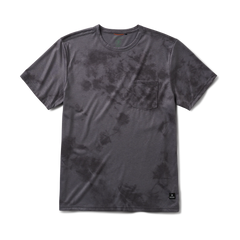 Mathis Active Tie Dye Pocket Short Sleeve Tee - Grey Tie Dye