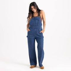 HWY 1 Overall Jumpsuit - Indigo