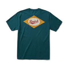 Diamond Script Premium Tee - Deep Sea
