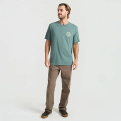 Goin Global Premium Tee - Slate Green