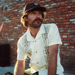 Gonzo Camp Button Up Shirt - Ivory
