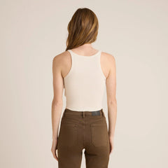 Wind Worn Tank Top - Off White