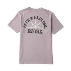 Seek & Explore Premium Tee - Dusty Lilac