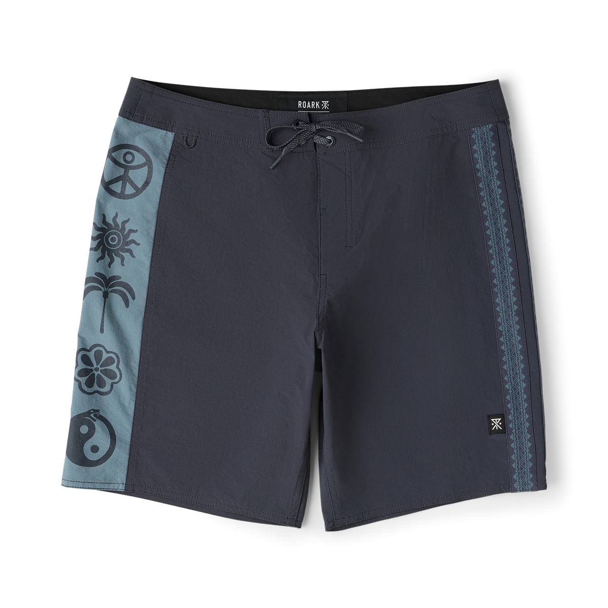 Passage Panel 18.5" Boardshorts - Ebony