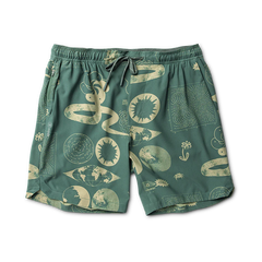 Serrano 7" Active Stretch Shorts - Slate Green