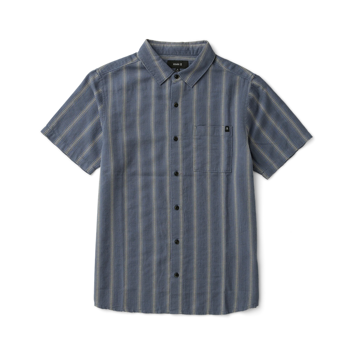 Crosswinds Button Up Shirt - Neptune