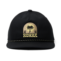 Venture Snapback Hat - Black