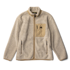 Campover Fleece Zip Jacket - Khaki