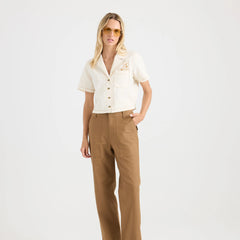 Camp Button Up Shirt - Bone